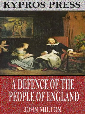 cover image of A Defence of the People of England
